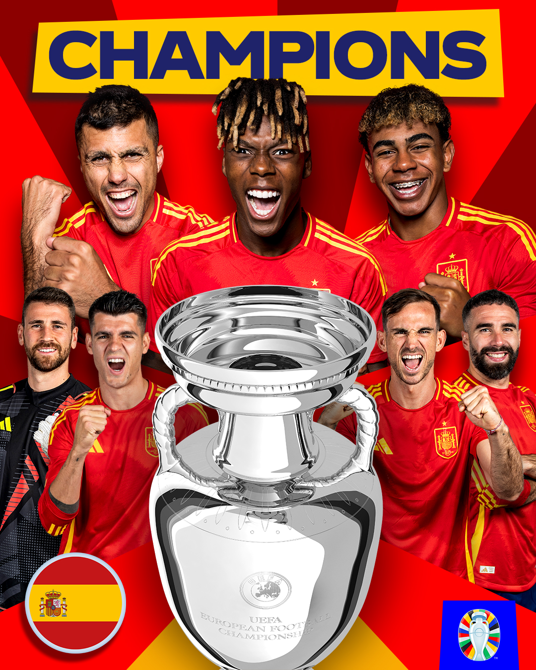 Spain: Champions of UEFA EURO 2024