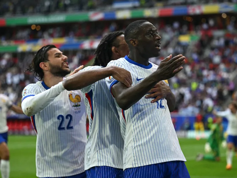 France vs Belgium in Round of 16 of UEFA EURO 2024